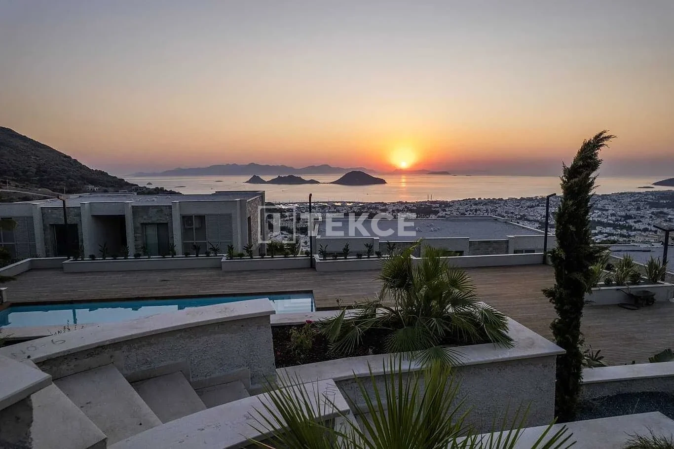 1 - продажа квартира вид моря bodrum muğla турция