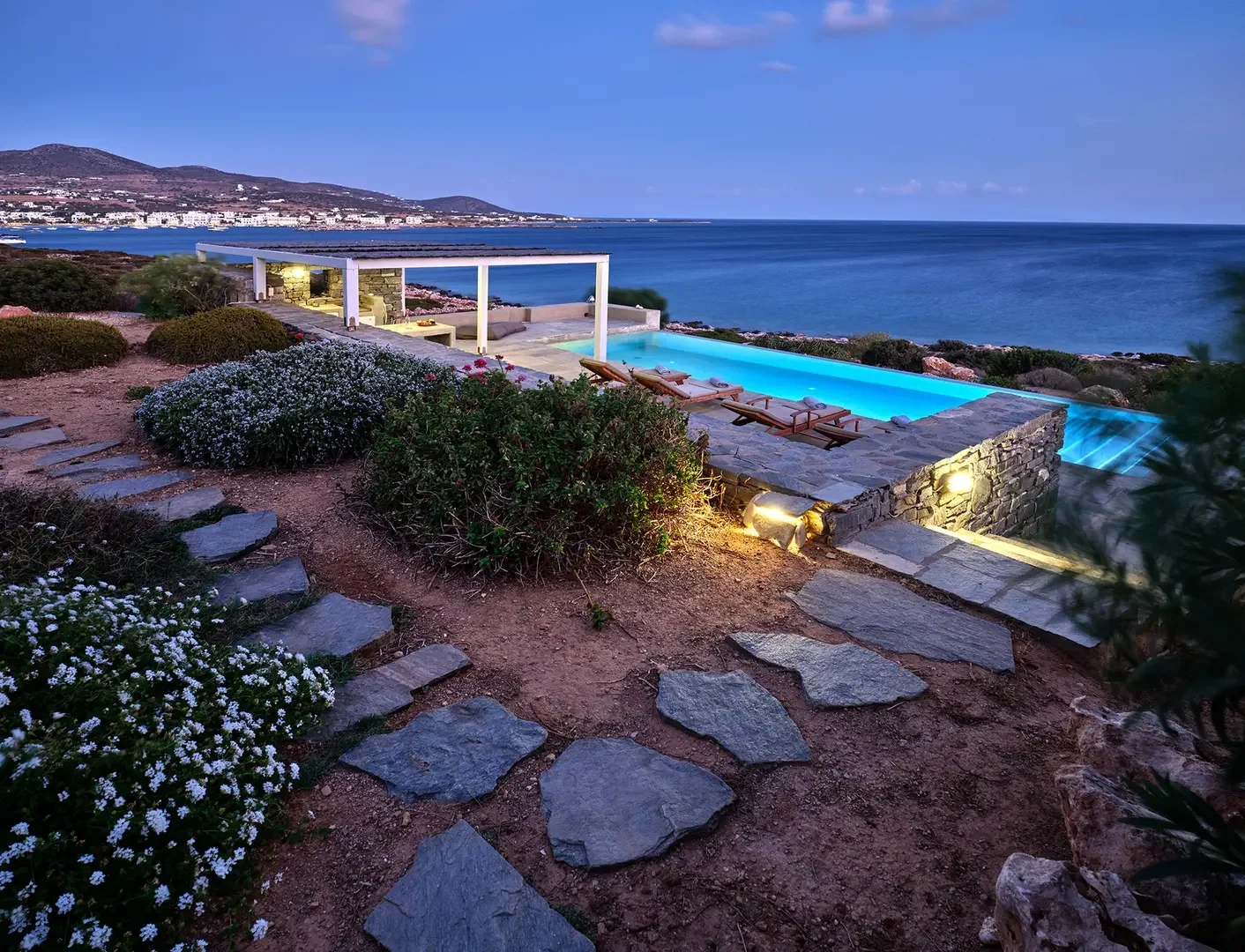 2 - vente maison pieds dans l'eau paros - cyclades egée méridionale grèce