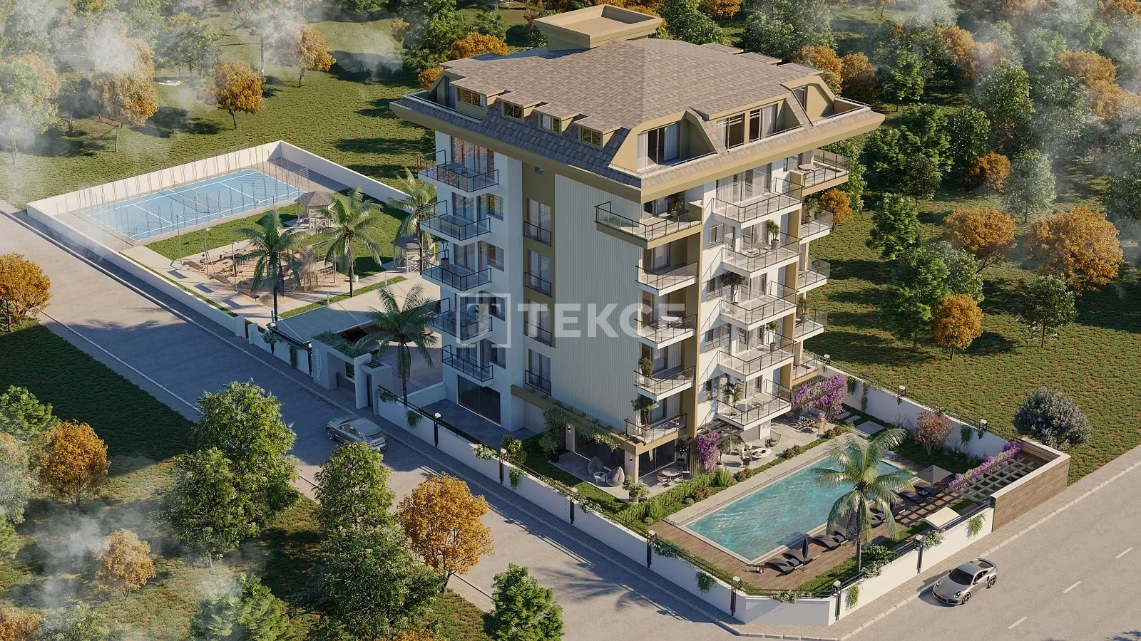 1 - sea view apartment for sale in alanya antalya turkey