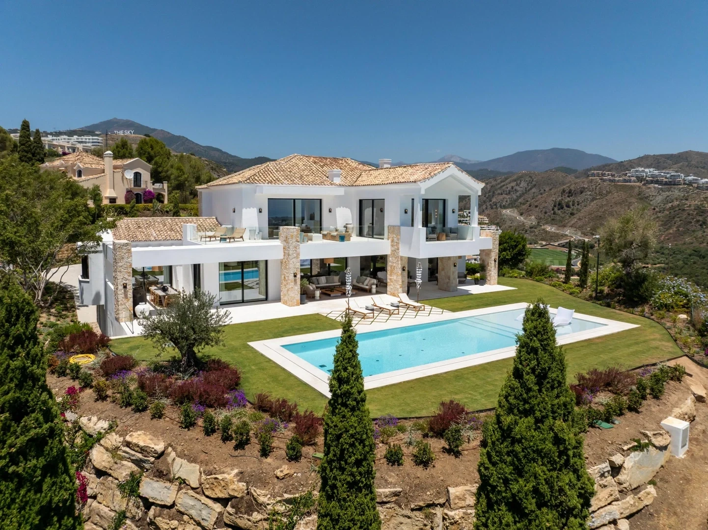 1 - sea view villa for sale in benahavis - costa del sol andalusia spain