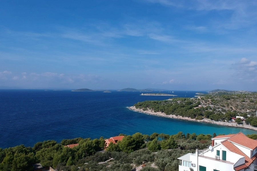 1 - vendita casa vista mare murter sebenico e tenin croazia
