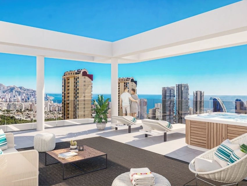 2 - vente appartement vue mer benidorm - costa blanca communauté valencienne espagne
