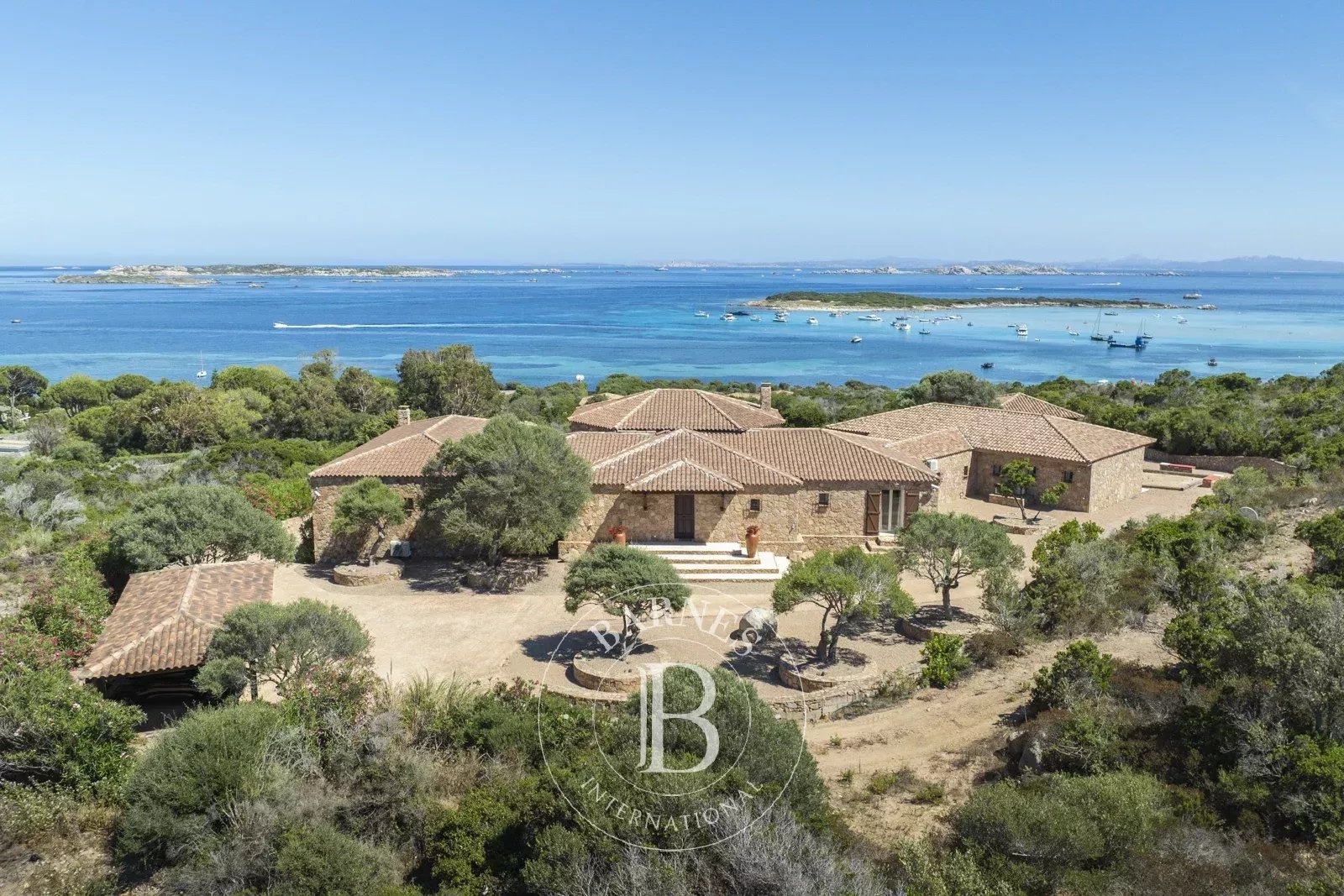 1 - sea view house for vacation rentals in bonifacio corsica (south) france