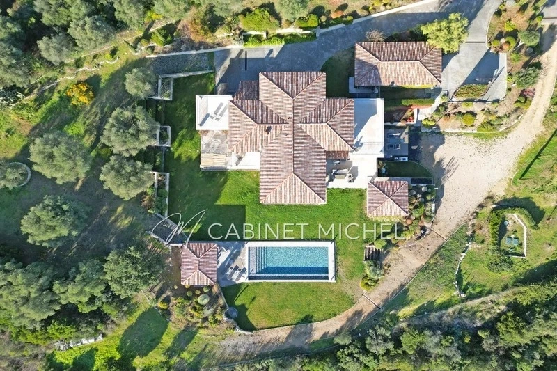 1 - verkoop villa uitzicht op zee roquefort-les-pins alpes-maritimes frankrijk