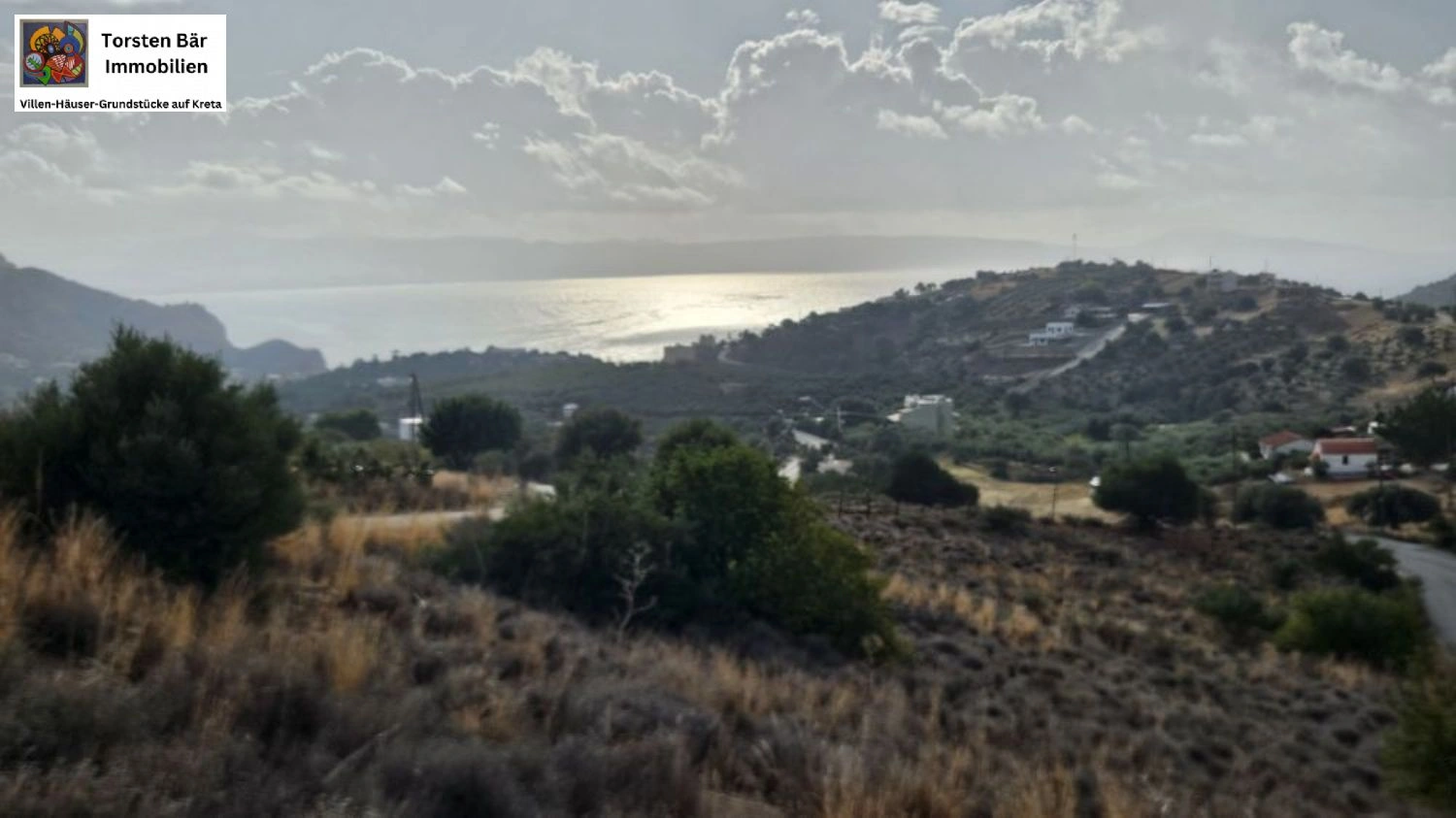 2 - sea view plot of land for sale in agia galini crete greece