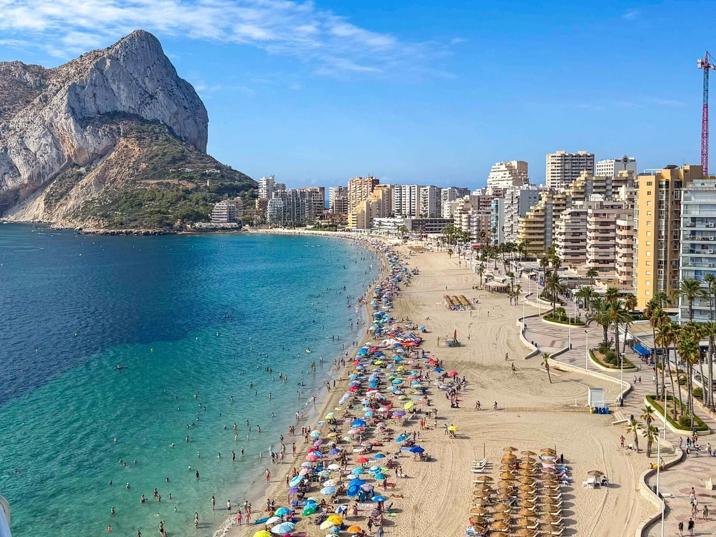 1 - verkoop appartement uitzicht op zee calpe - costa blanca valencian community spanje