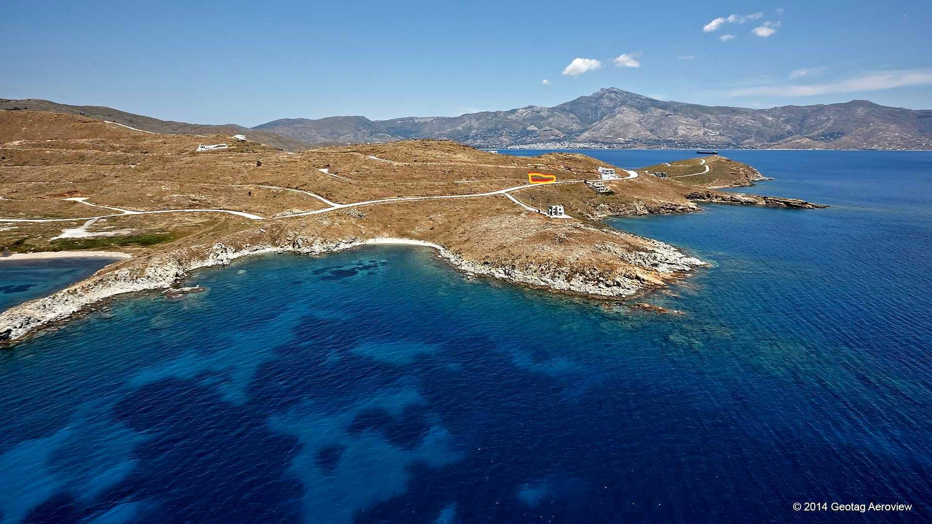 2 - venta terreno vista al mar kárystos grecia central grecia
