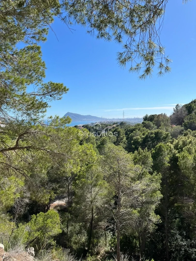 1 - venta terreno vista al mar altea - costa blanca comunidad valenciana españa
