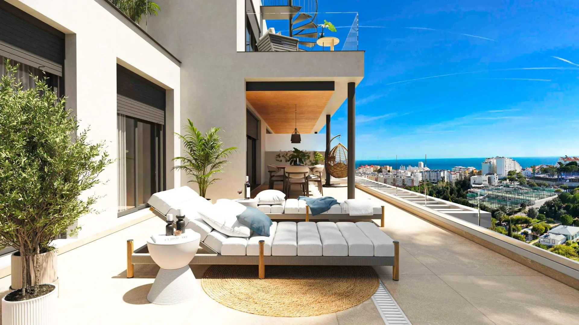 1 - verkauf wohnung meerblick estepona - costa del sol andalusien spanien