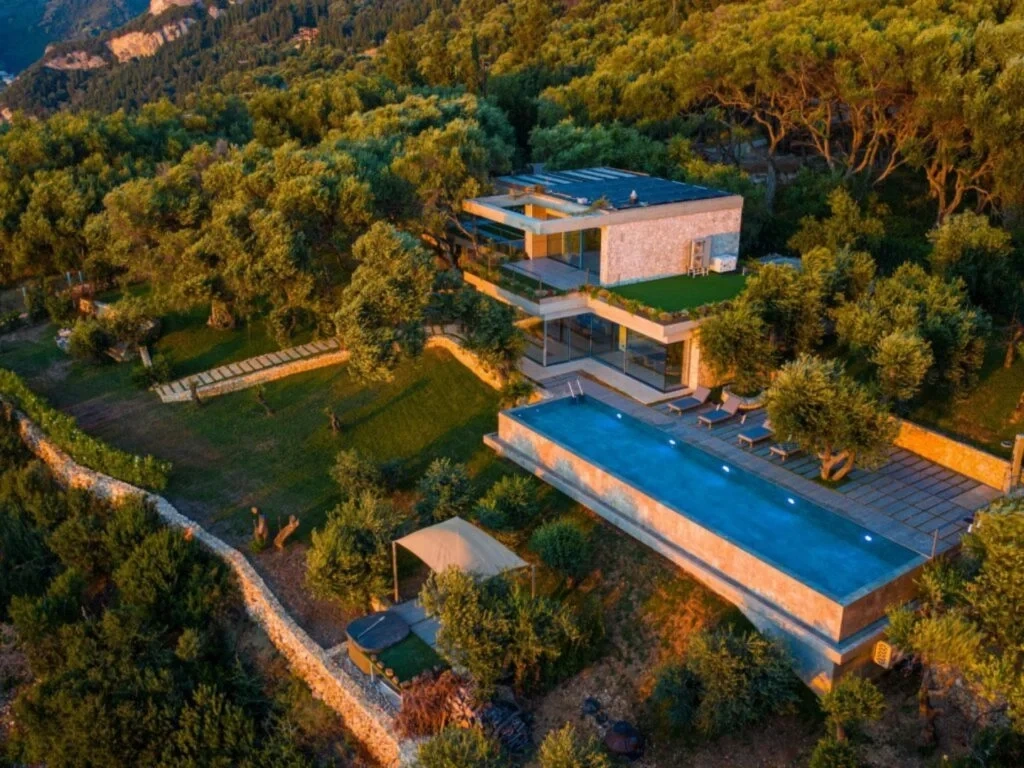 2 - verkauf villa meerblick corfu ionische inseln griechenland