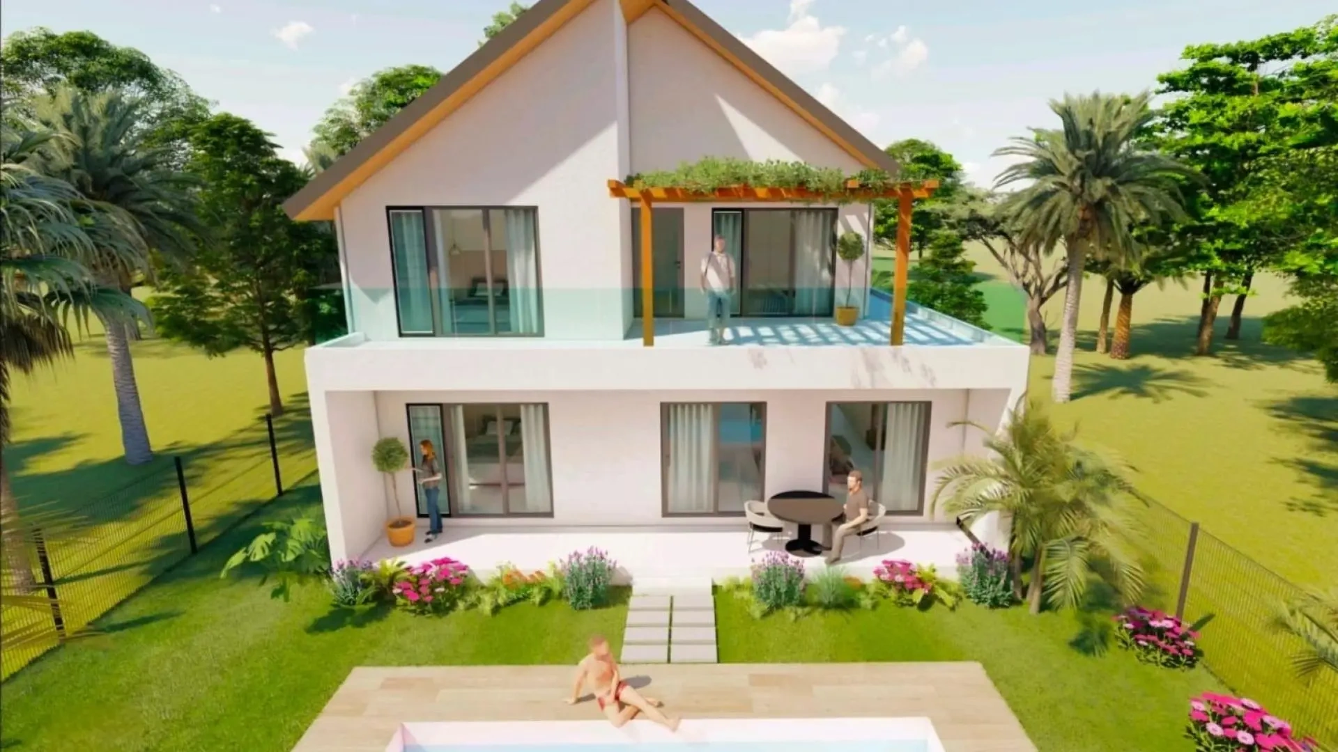 1 - sea view villa for sale in flic en flac rivière noire mauritius