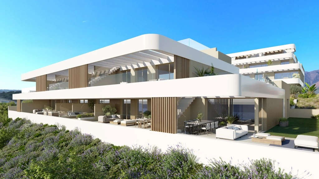 2 - vente appartement vue mer estepona - costa del sol andalousie espagne