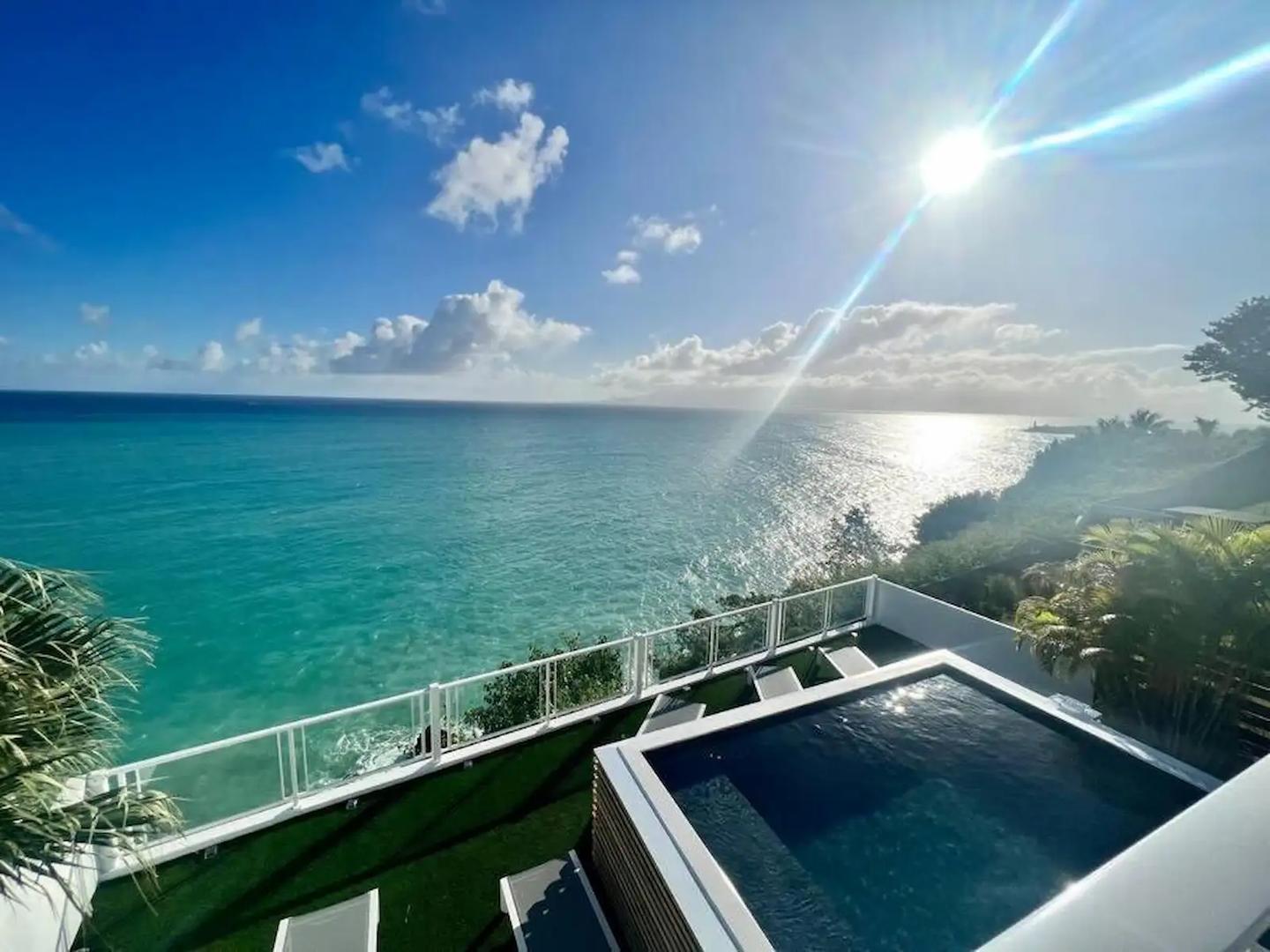 1 - sea view villa for vacation rentals in le gosier guadeloupe - french antilles caribbean islands
