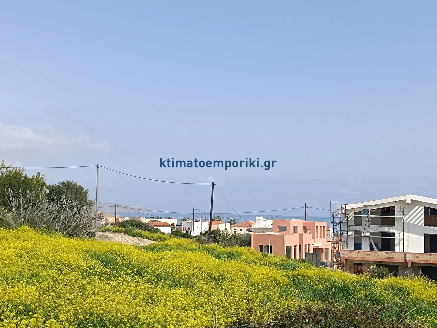 1 - продажа территория вид моря almyrída крит греция