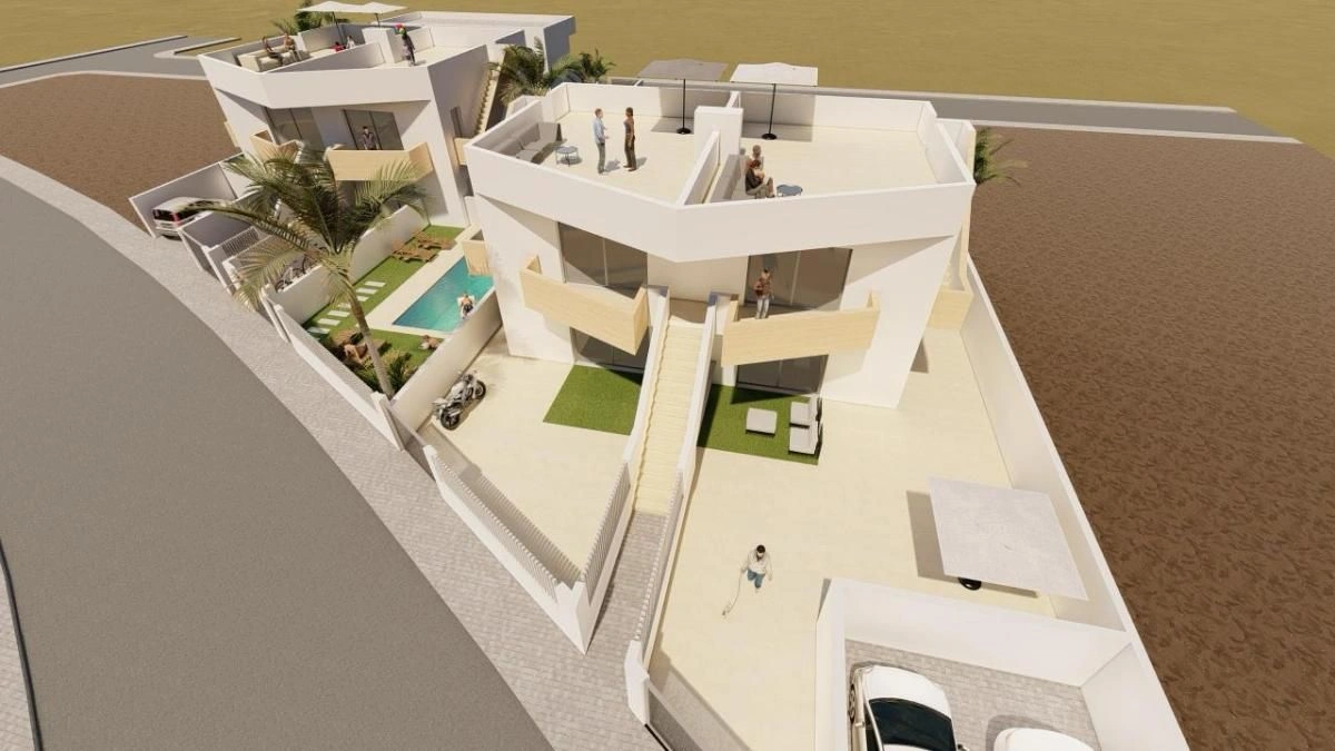 1 - verkoop huis uitzicht op zee puerto de mazarron region of murcia spanje