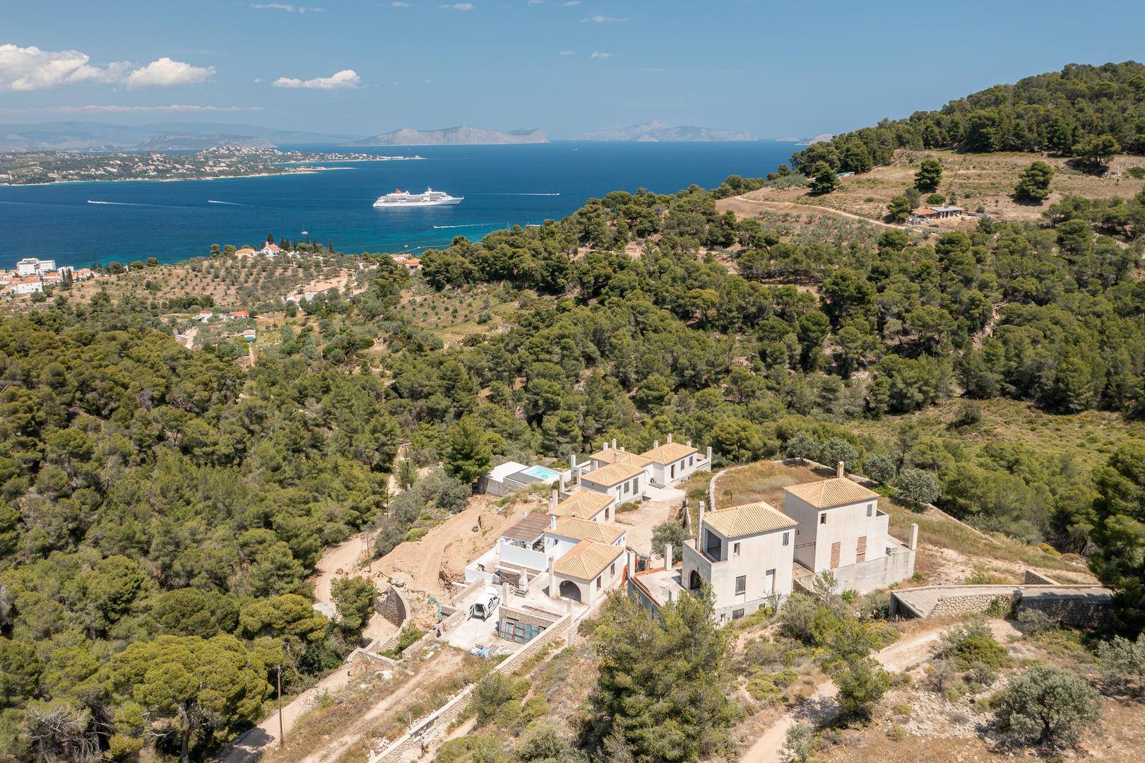 1 - продажа дом вид моря spetses аттика греция