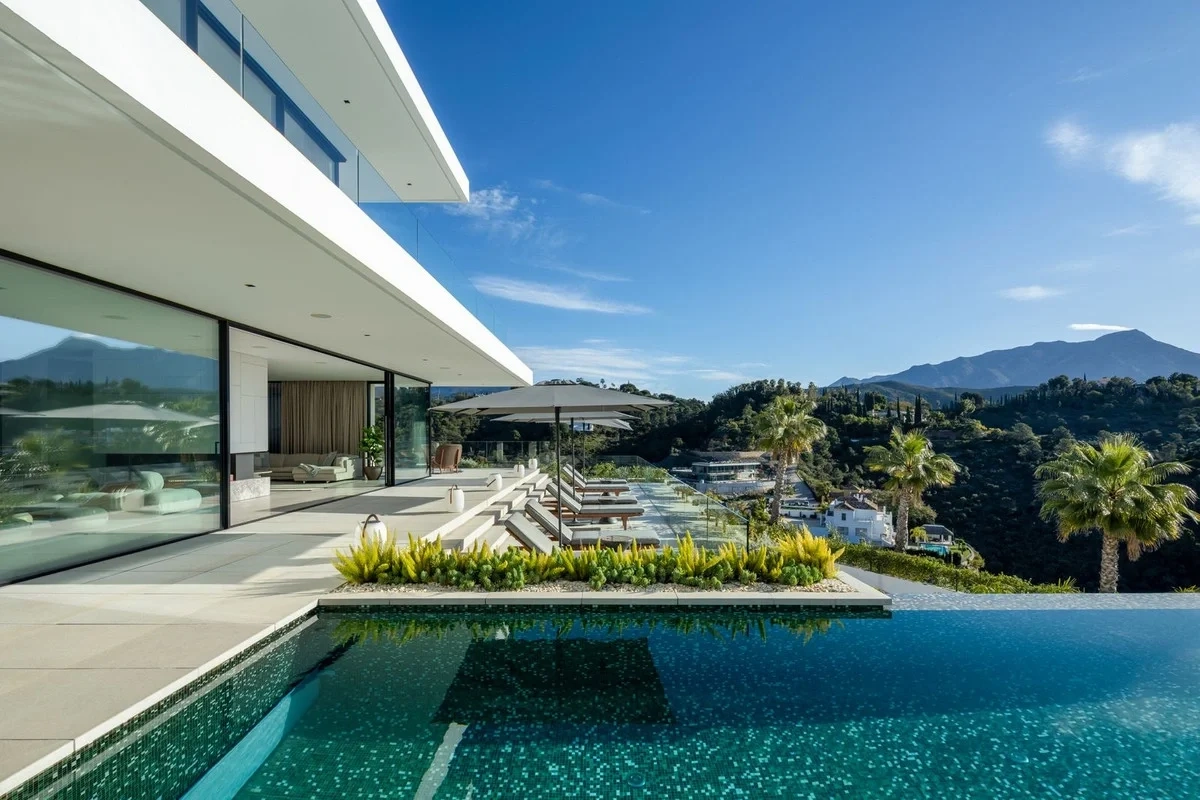 2 - sea view house for sale in benahavis - costa del sol andalusia spain
