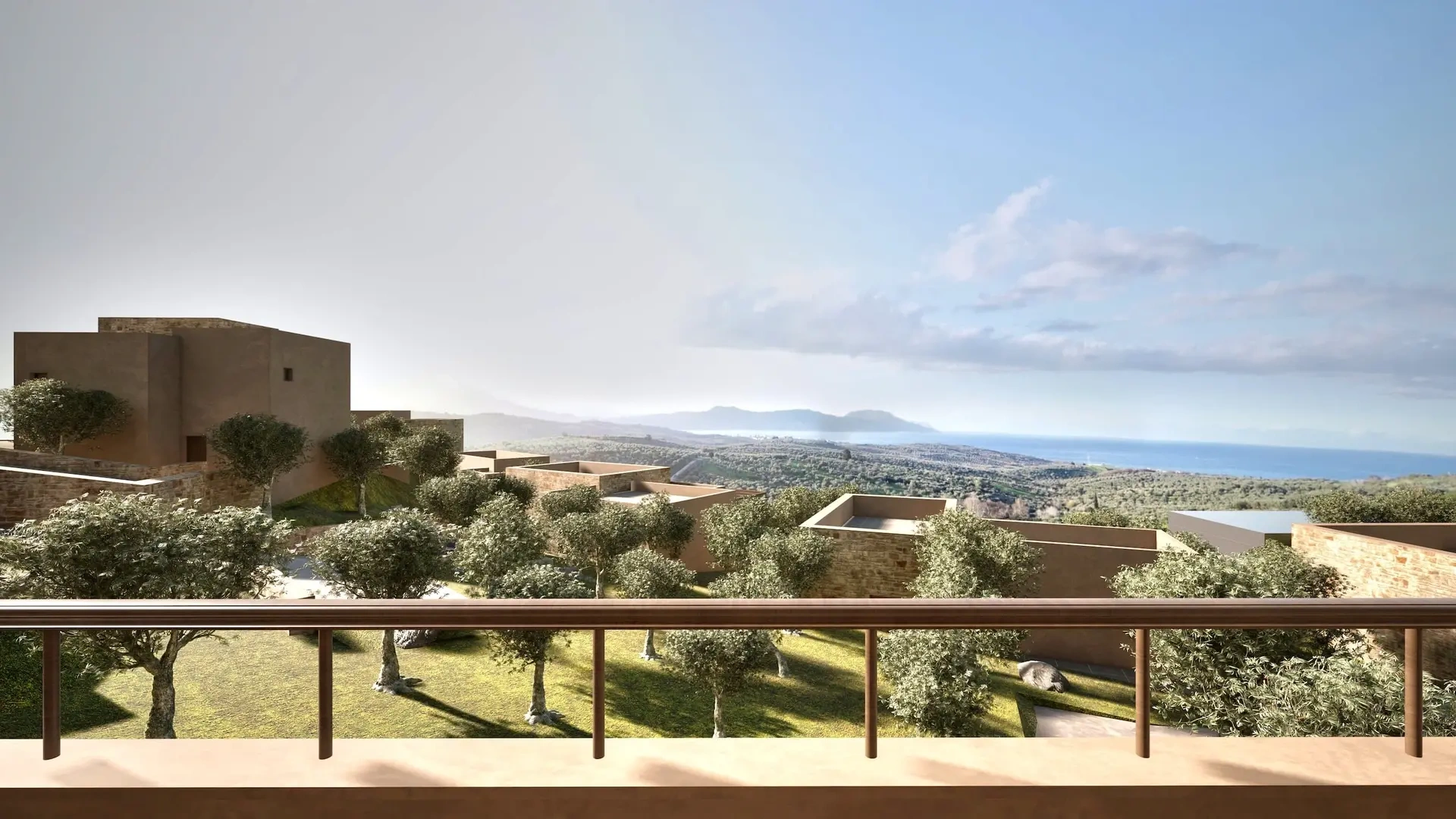 1 - vente maison vue mer kyriánna crète grèce