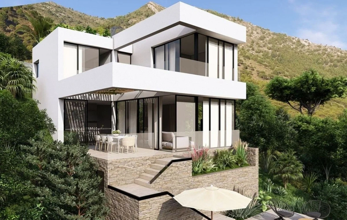 1 - verkoop villa uitzicht op zee mijas andalusië spanje
