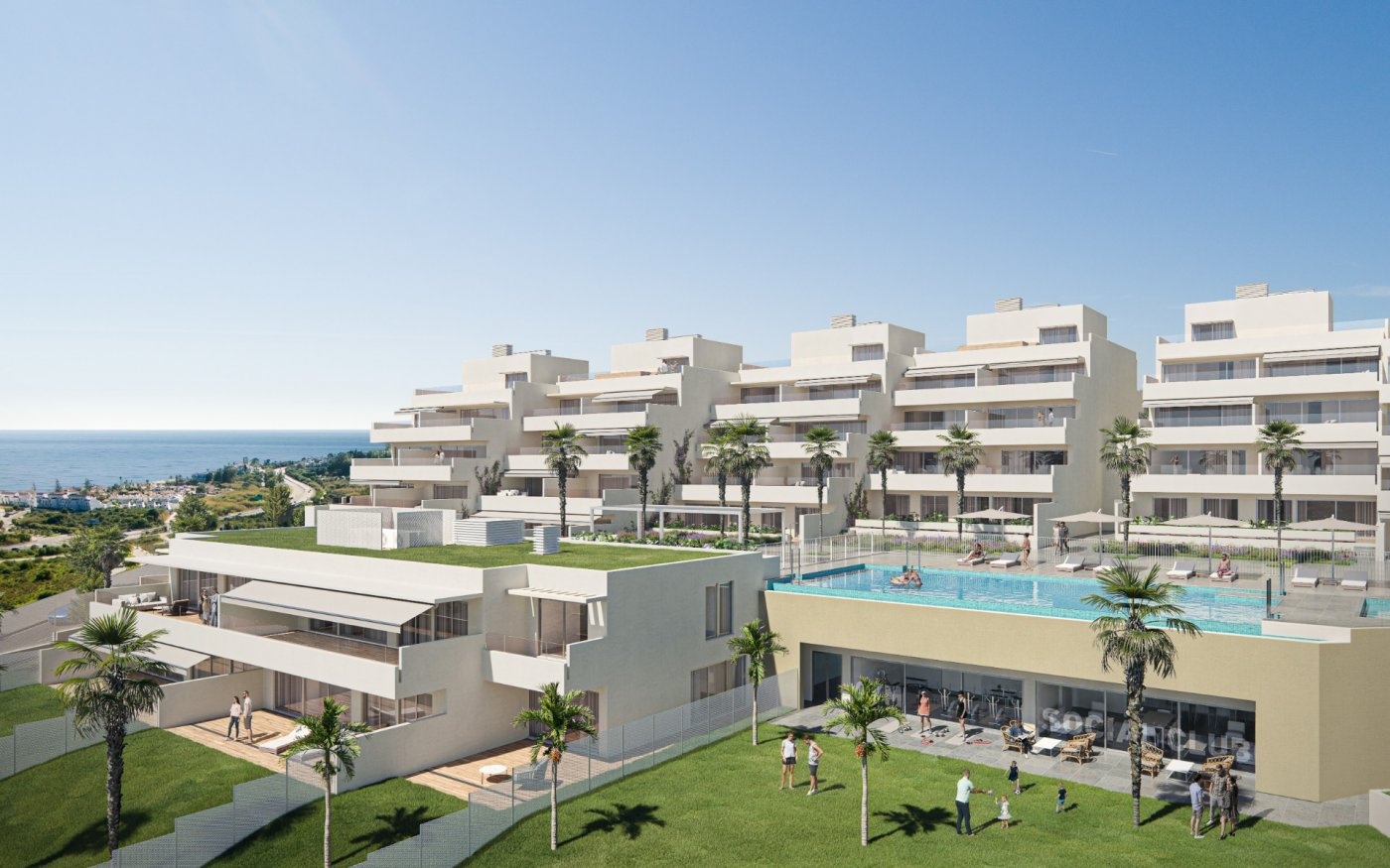 1 - sea view apartment for sale in estepona - costa del sol andalusia spain