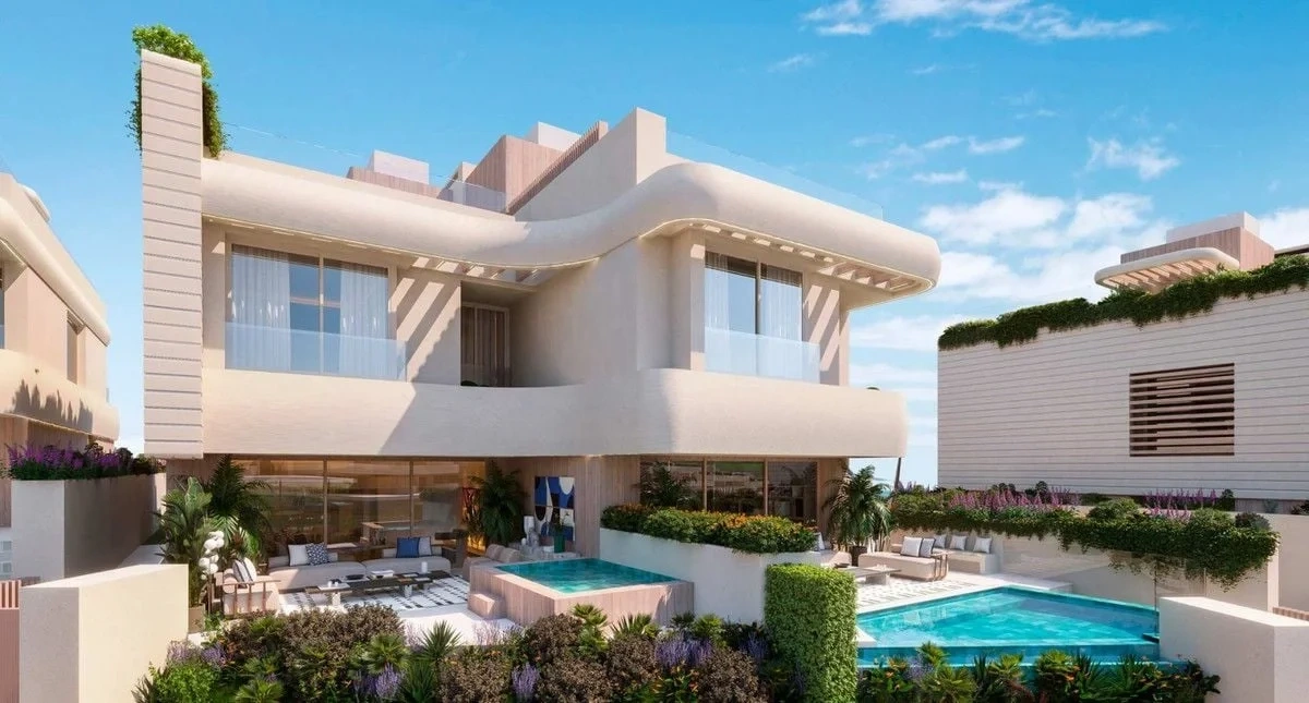 1 - vente villa pieds dans l'eau marbella - costa del sol andalousie espagne