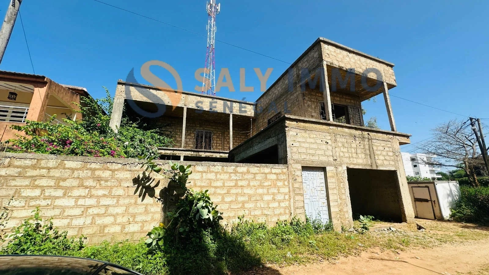 1 - vente villa ngaparou thiès sénégal