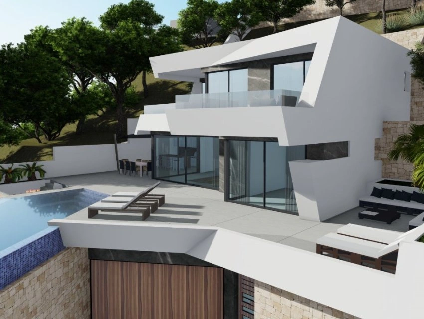 2 - verkoop huis uitzicht op zee calpe - costa blanca valencian community spanje