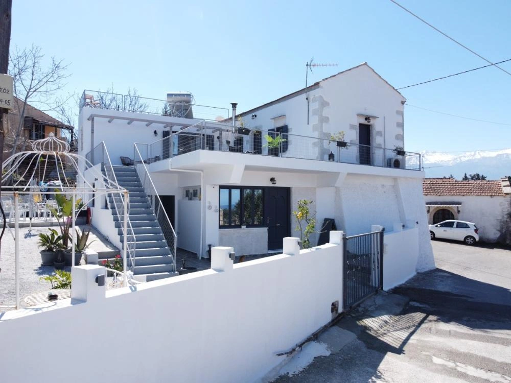 2 - vente maison vue mer xirostérni crète grèce
