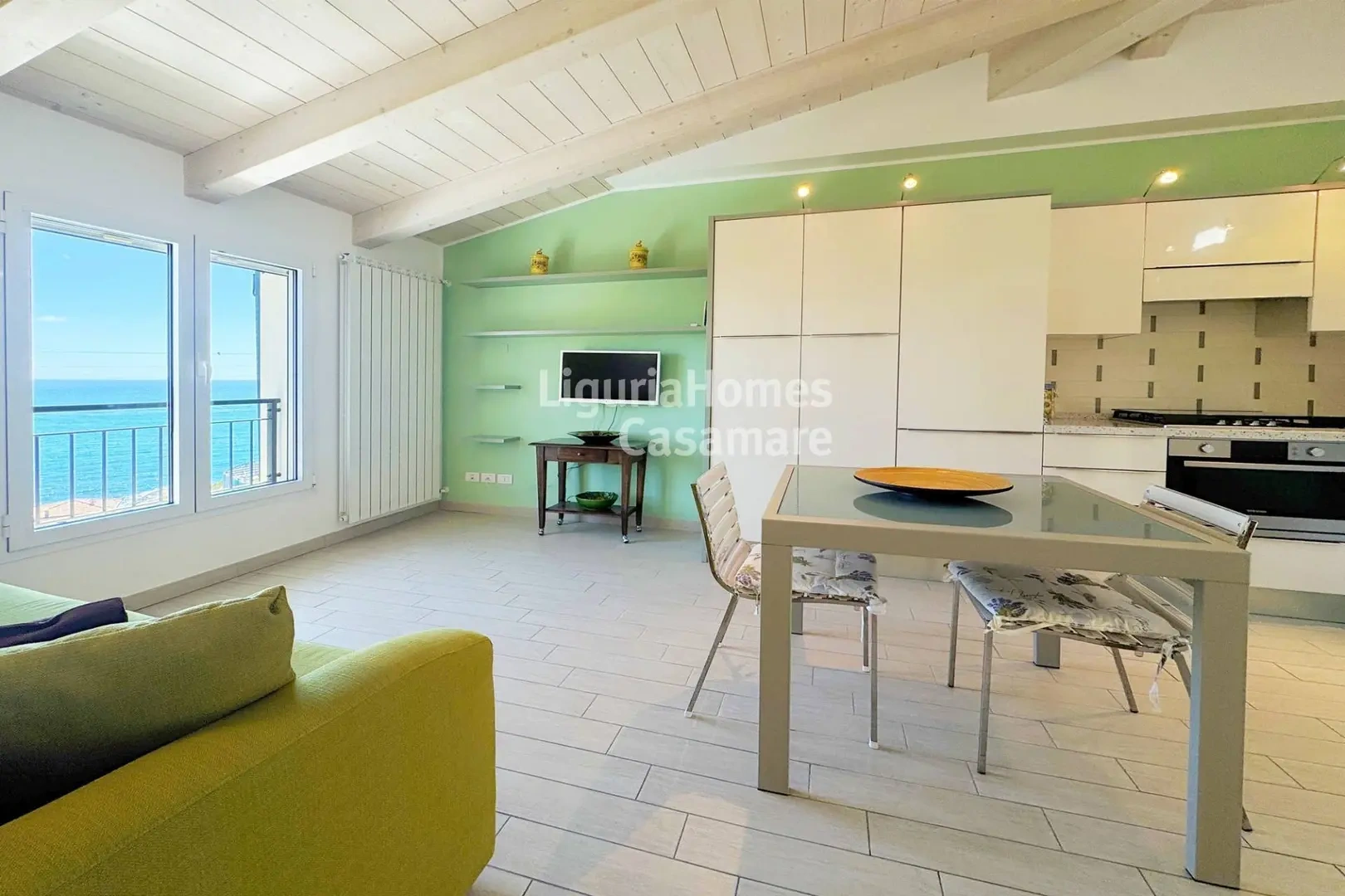 1 - verkauf wohnung meerblick cipressa ligurien italien