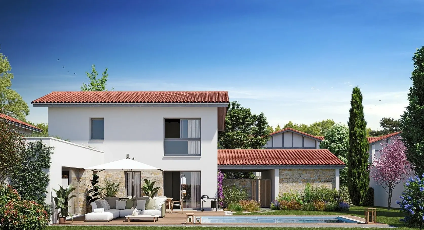 1 - verkauf haus anglet - côte basque pyrénées atlantiques - côte basque frankreich