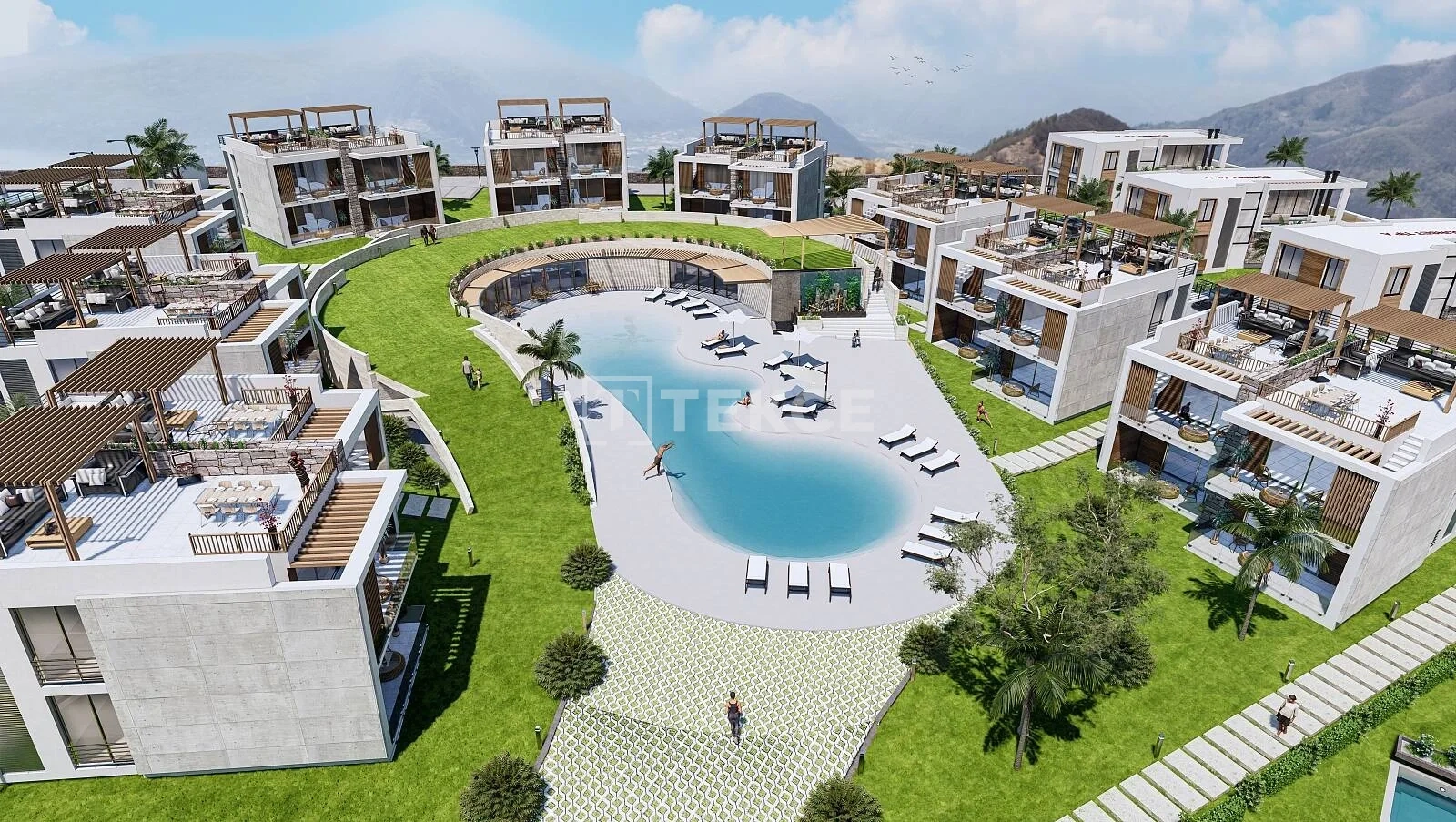 2 - vente appartement vue mer girne kyrenia chypre