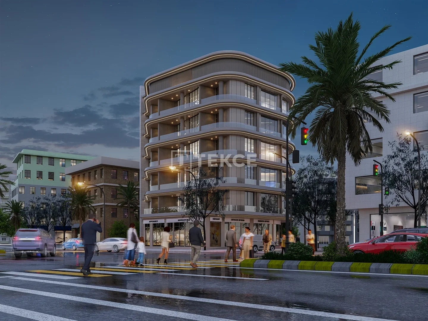 1 - vente commerce vue mer yenisehir mersin turquie