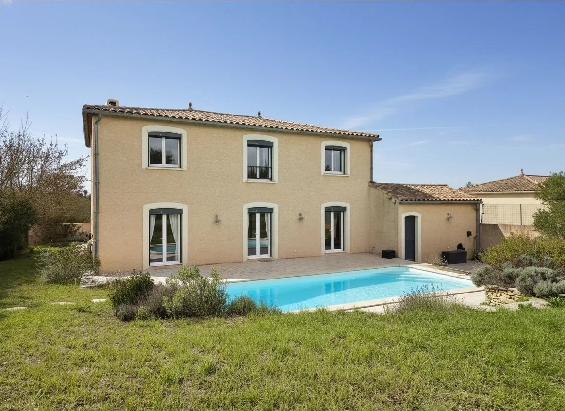 Maison avec piscine