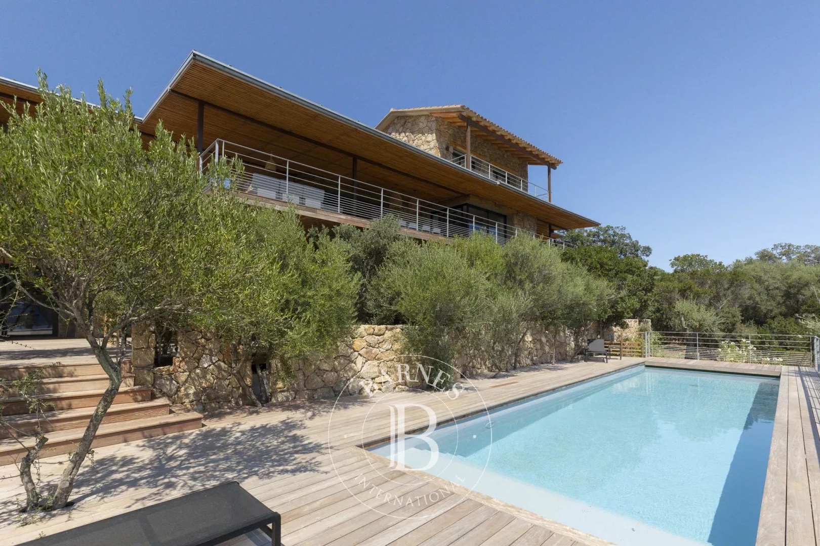 1 - sea view house for vacation rentals in zonza corsica (south) france
