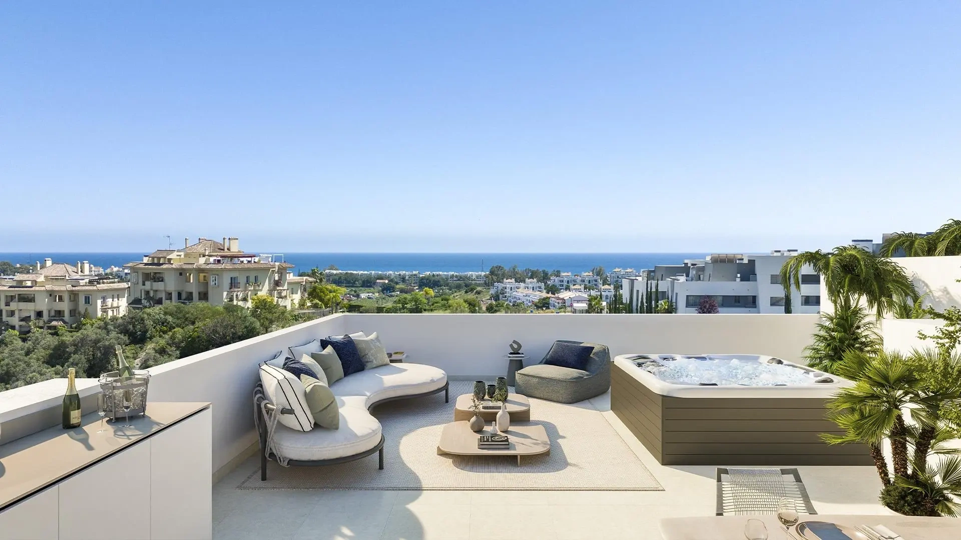 1 - venta apartamento vista al mar estepona - costa del sol andalucía españa