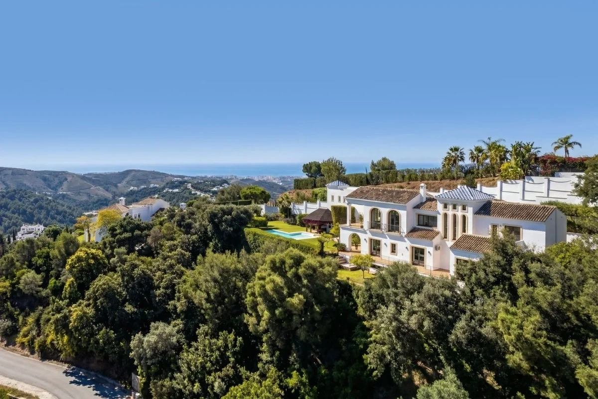 1 - vente villa vue mer benahavis - costa del sol andalousie espagne