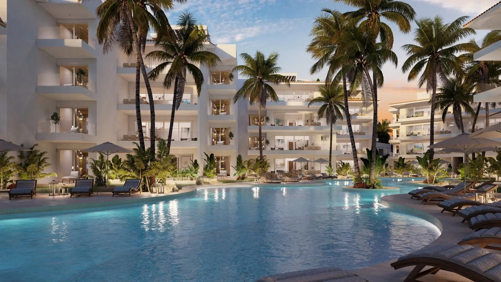 2 - venda apartamento vista de mar puerto aventuras quintana roo méxico