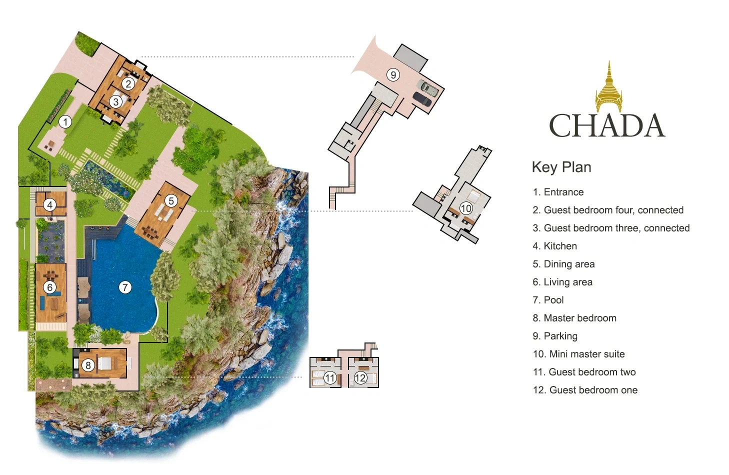 2 - vente maison vue mer thalang phuket thaïlande