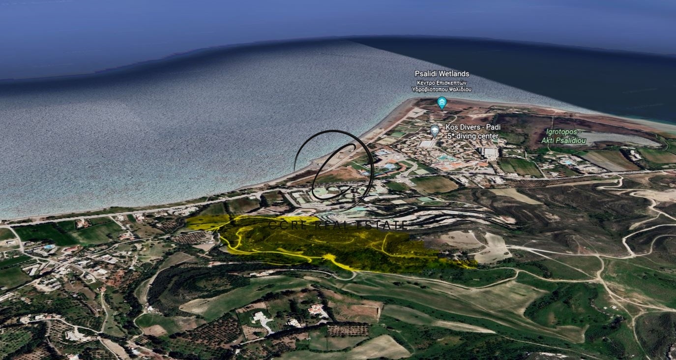 2 - vente terrain vue mer kos egée méridionale grèce