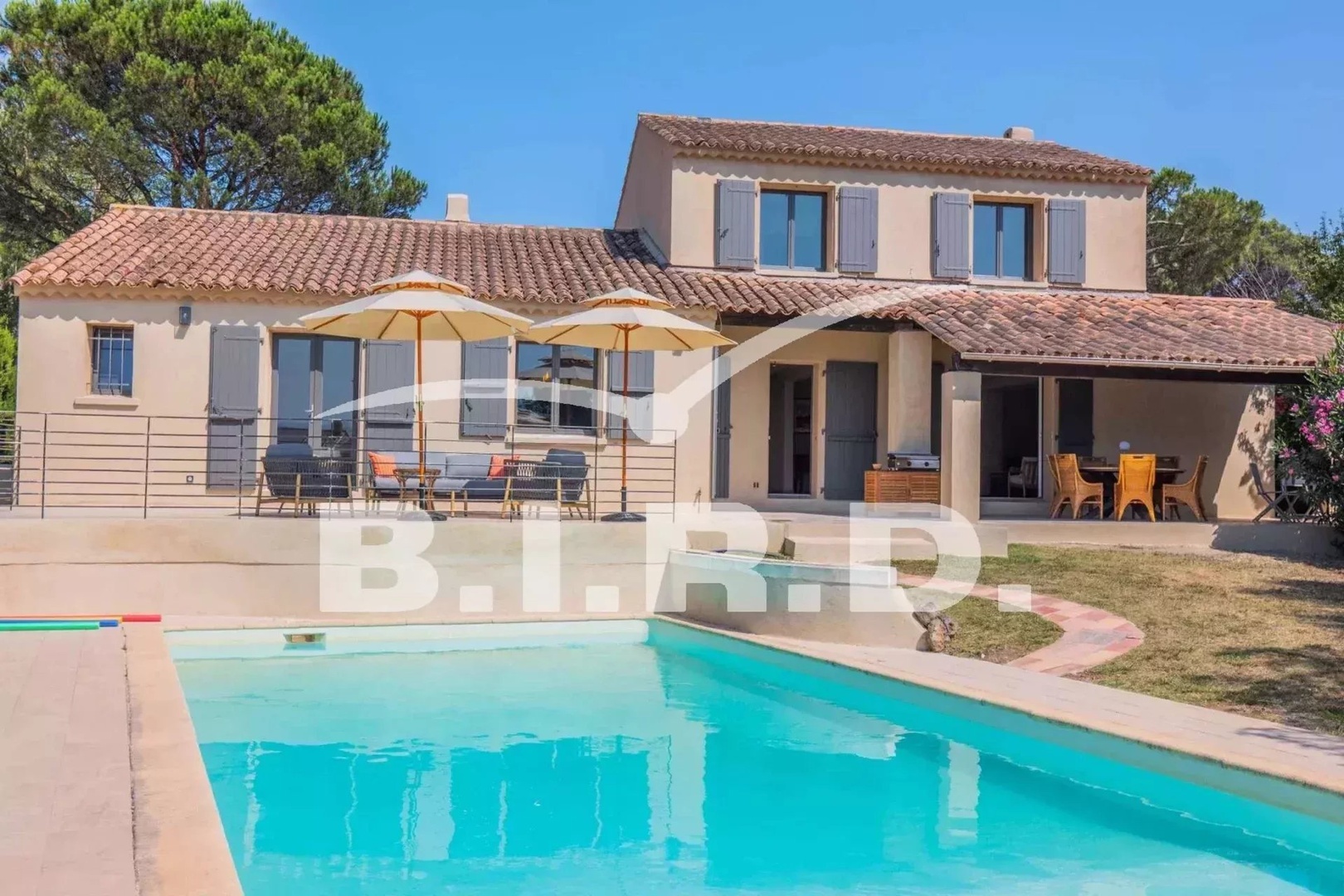 1 - location vacances maison gassin var france