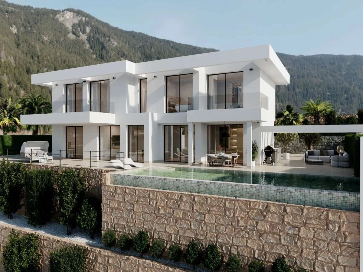 1 - vendita villa vista mare finestrat - costa blanca comunità valenciana spagna