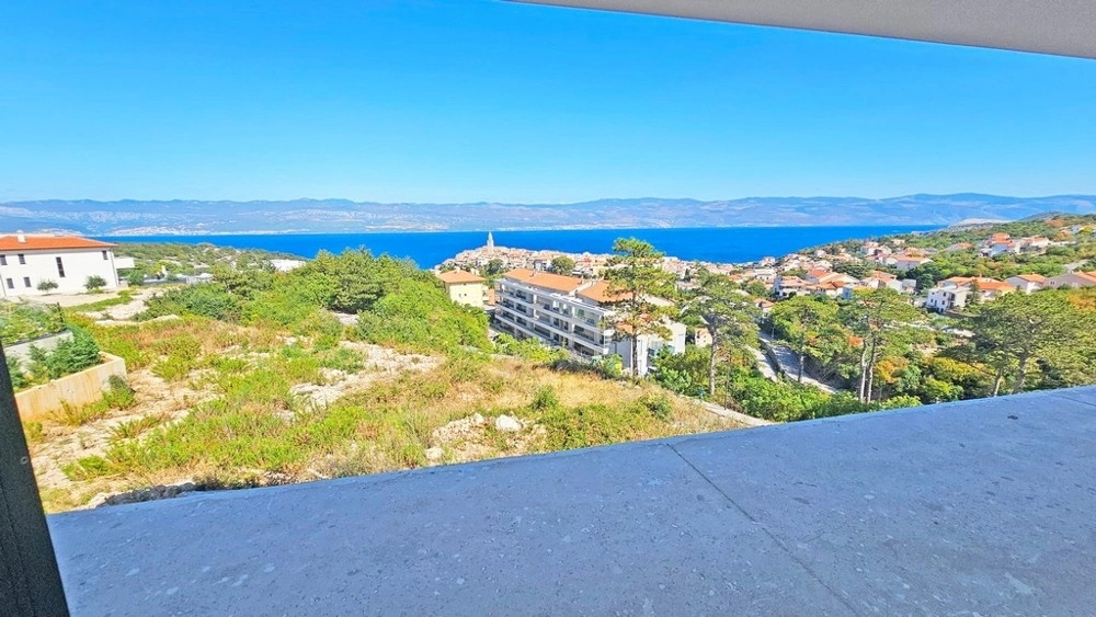 1 - продажа квартира вид моря vrbnik приморско-горанская хорватия