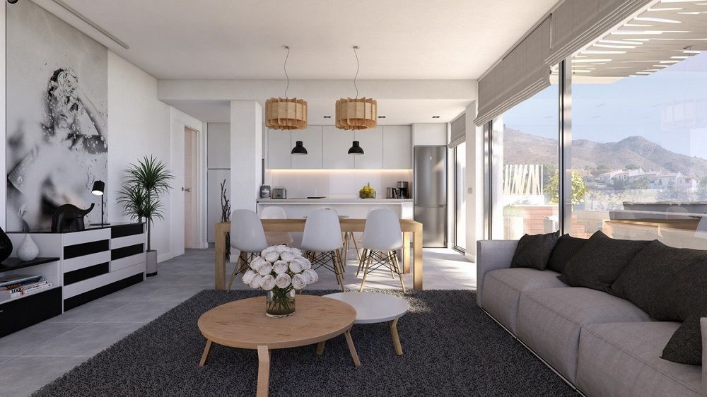 2 - venta apartamento vista al mar finestrat - costa blanca comunidad valenciana españa