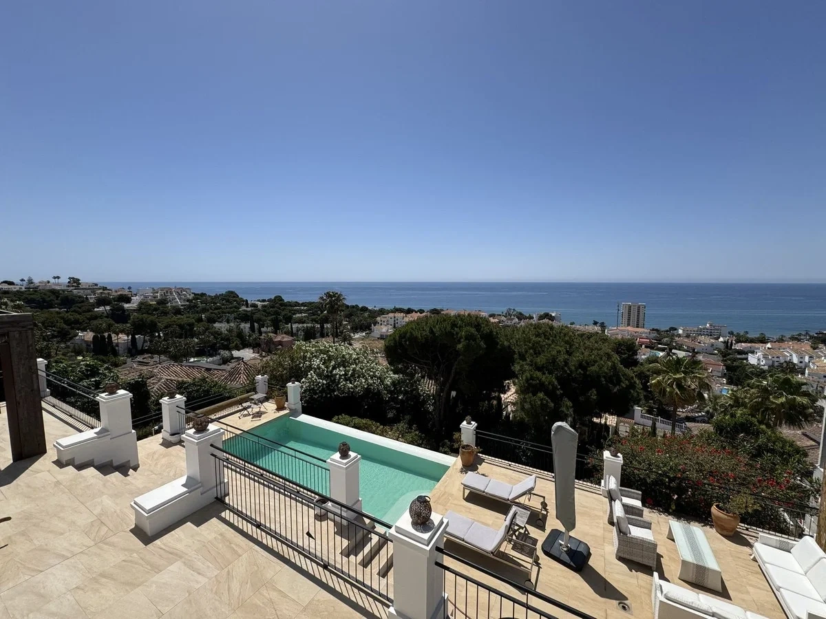 1 - продажа дом вид моря mijas андалусия испания