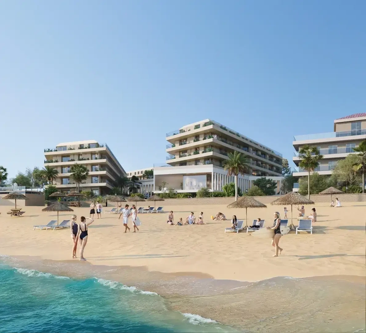 1 - продажа квартира ноги в воде manilva андалусия испания
