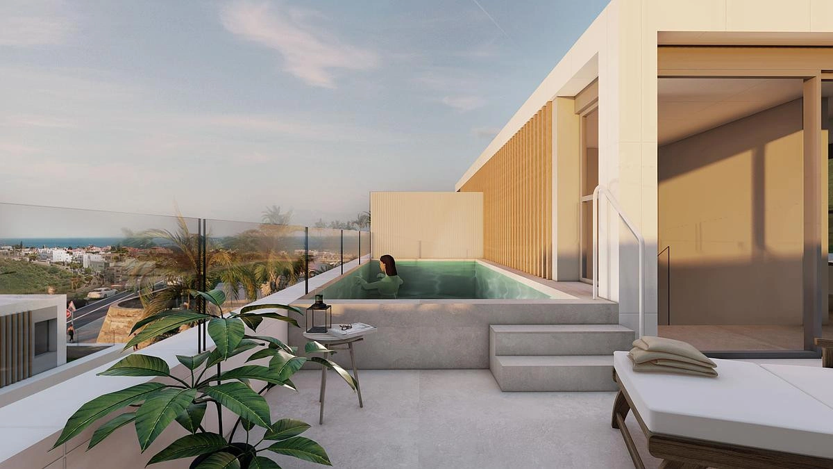 2 - verkoop huis uitzicht op zee estepona - costa del sol andalusië spanje