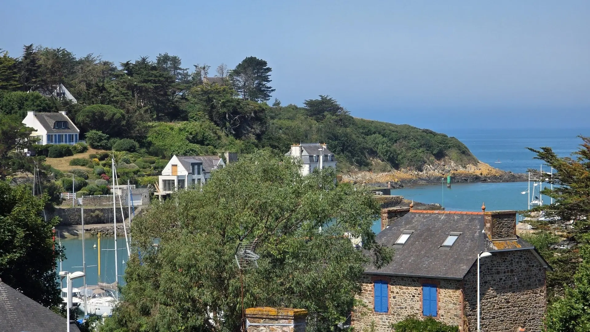 2 - sea view apartment for sale in pléneuf-val-andré côtes-d'armor - bretagne france