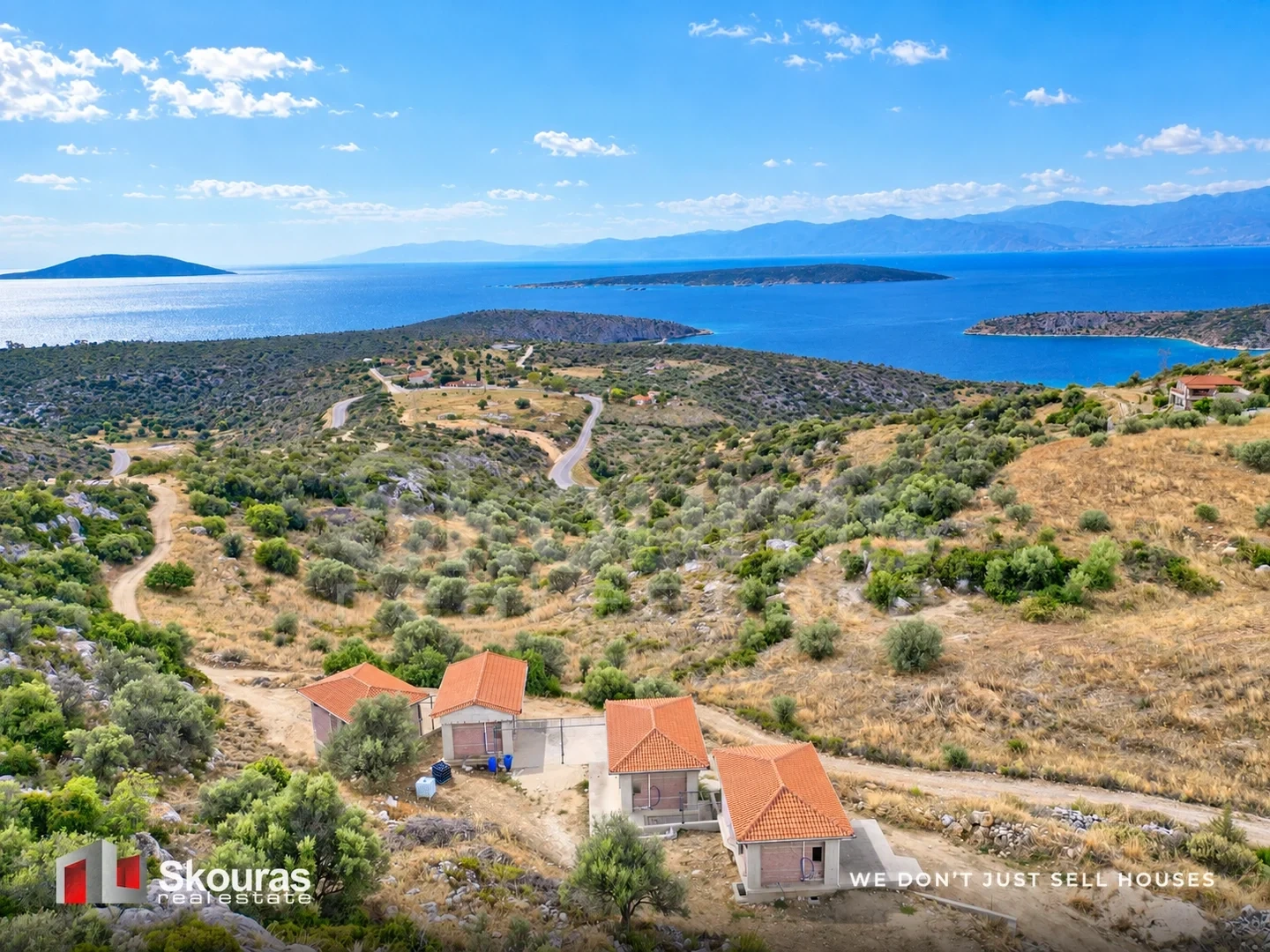 1 - vente maison vue mer vivári péloponnèse grèce