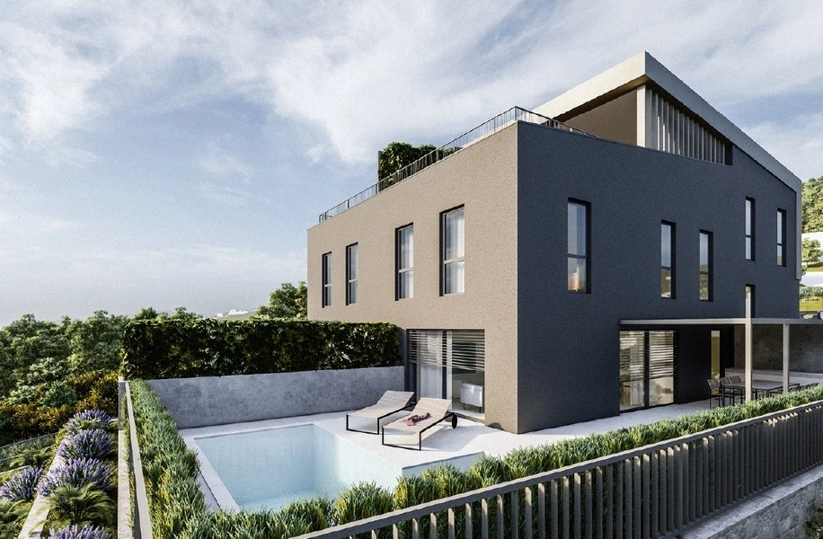 1 - venta casa vista al mar kostrena primorje-gorski kotar croacia
