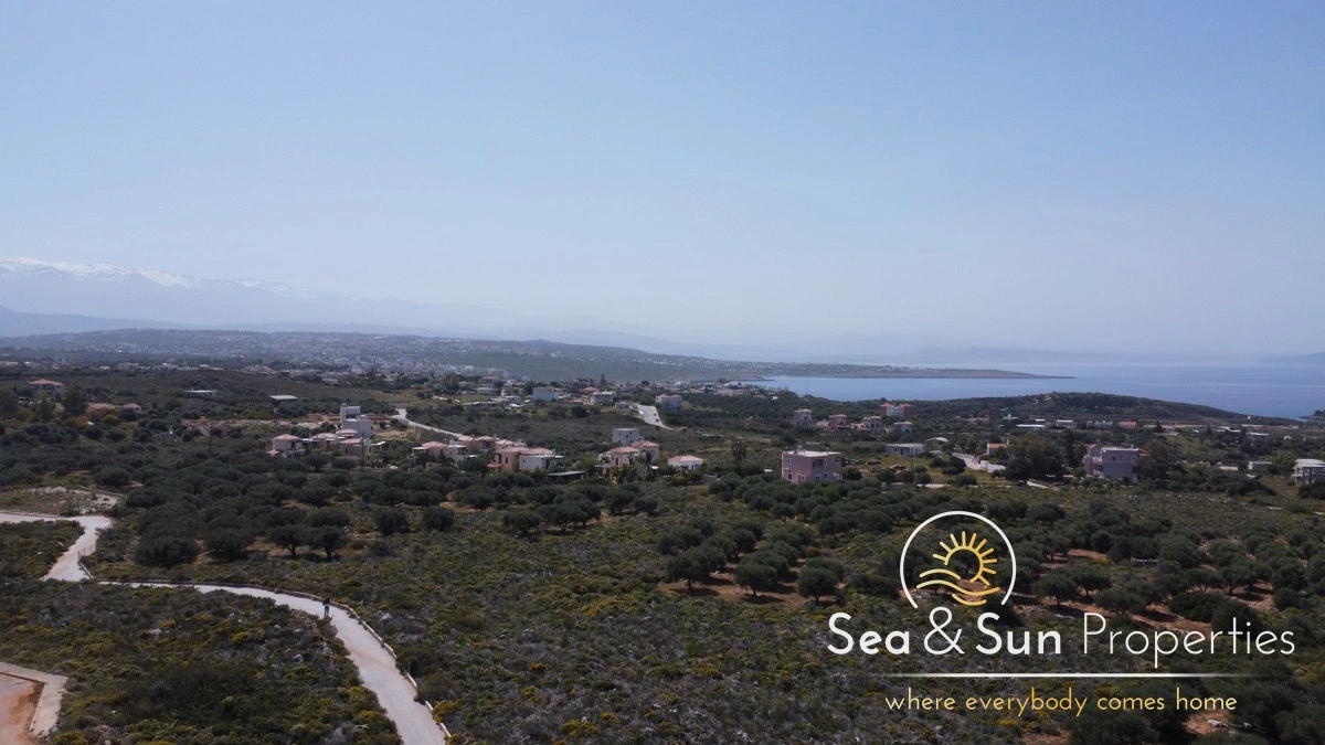 2 - sea view plot of land for sale in akrotiri crete greece